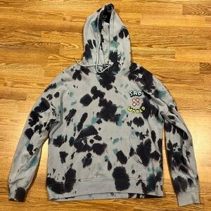 ALAB tie dye sweatshirt “Sad World” Size M